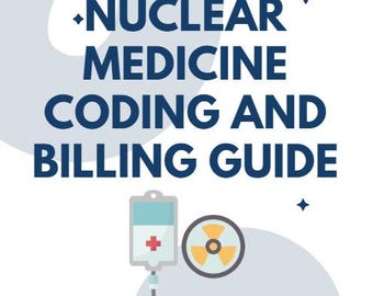 Guía de codificación y facturación de medicina nuclear con guía de denegación.