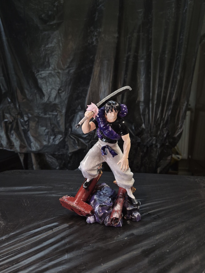 Toji Fushiguro Custom Hand-painted Figure | Jujutsu Kaisen Resin Statue ...