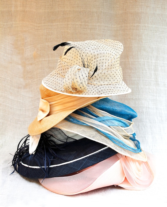 SHIP NOW, Sky Blue/Turquoise Hat, Easter Hat, Dre