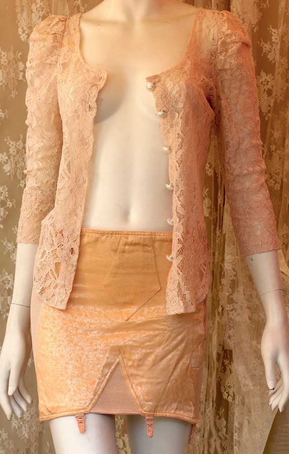 Burlesque Clothing, French Style Vintage Corselett