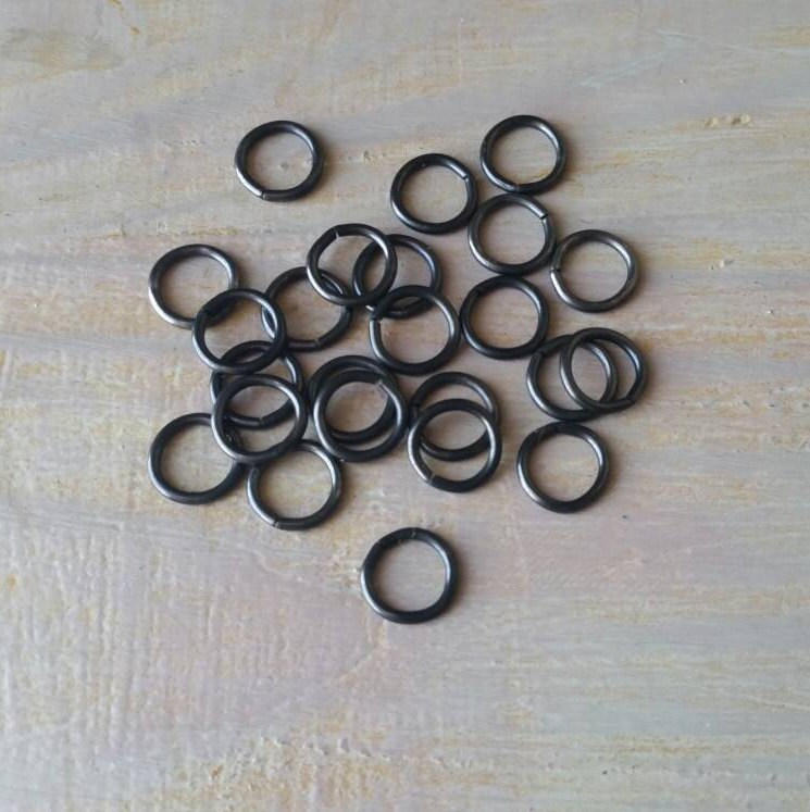 Vintaj Arte Metal {Medium 7.5mm Smooth 18g Jump Ring} 24 Pcs - AJR0002