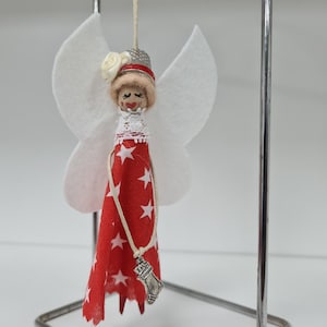 Wooden Peg Doll Angel