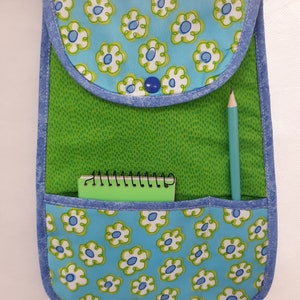 Handmade hanging organiser , pocket organiser, Storage  pocket, kitchen organiser, memo board