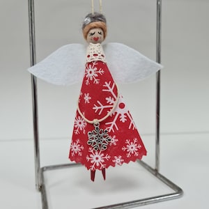 Wooden Peg Doll Angel