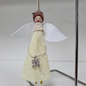 Wooden Peg Doll Angel