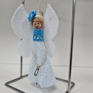 Wooden Peg Doll Angel