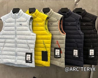 Arcteryx Cerium Weste für Männer und Frauen, Gilet Daunenweste Unisex