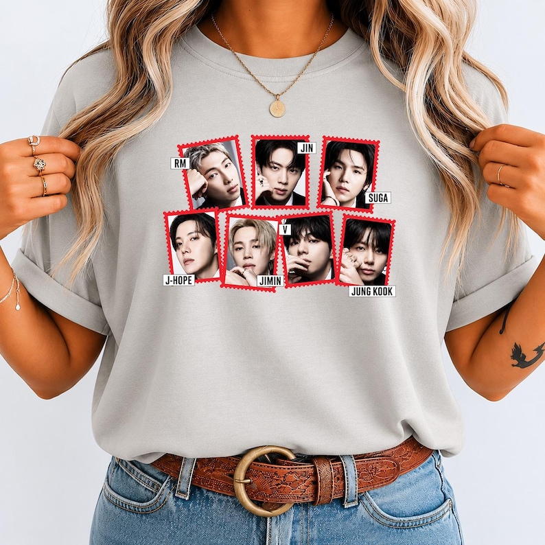 BTS Arirang World Tour 2026 Png Bundle | BTS Concert Png | Kpop Concert Shirt Design | Army Fan Merch | Sublimation Download image 16