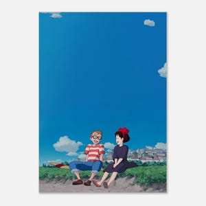 Kiki’s Delivery Service Poster | Studio Ghibli Wall Art | Anime Movie Print | Vintage Japanese Animation Decor | Whimsical Fan Gift image 5