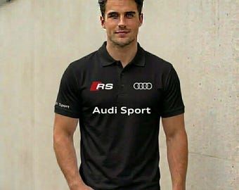 Polo Audi Sport para hombre | 100% algodón | Súper cómodo | Alta calidad