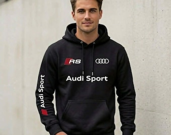 Audi Sport unisex-luvtröja i bomull och polyester