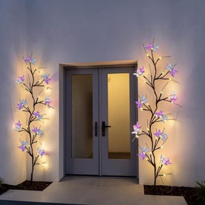 Butterfly String Lights | LED Fairy Lights | Cozy Room Decor | Plastic Indoor Lights | Girls Bedroom | Gift Idea