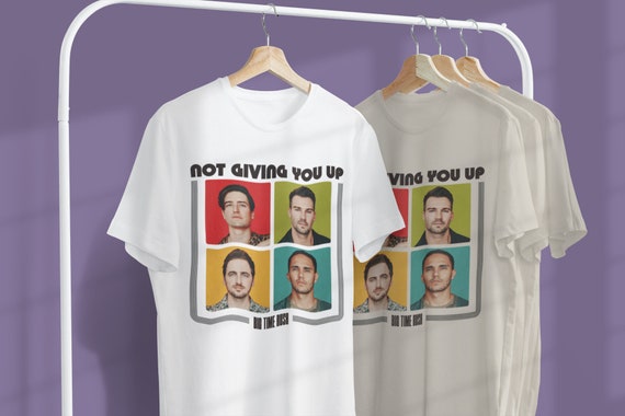 Big Time Rush Big Time Rush Logo And Members Btr Not Giving Etsy