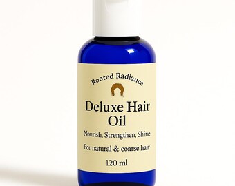 Deluxe Hair Oil for Dry Coarse Hair: Nourish, Strengthen, Shine
