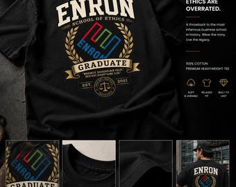 エンロン倫理学校｜エッセンシャルコットンTシャツ