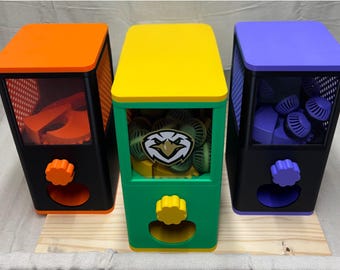 12" Kapsel Automat • Schreibtischzubehör • Sensorisches Belohnungssystem • Nachfüllbares Design