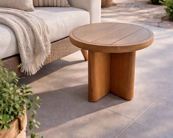 Mesa de centro de teca