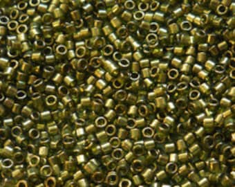 Aiko Beads TB324 Toho Olive Gold Luster 4 grams