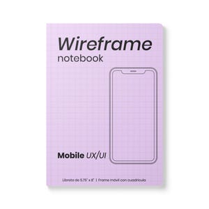 Wireframe Notebook Mobile UX/UI