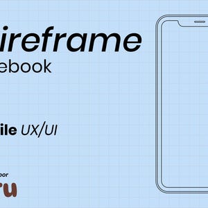 Wireframe Móvil para diseño UX/UI