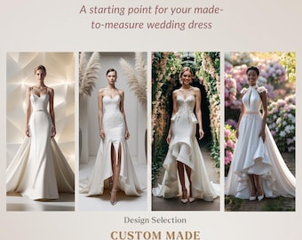 Ideas para vestidos de novia hechos a medida