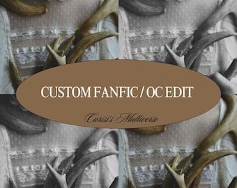 Edição de vídeo digital personalizada para fanfic/OC, TikTok, comissão para Instagram