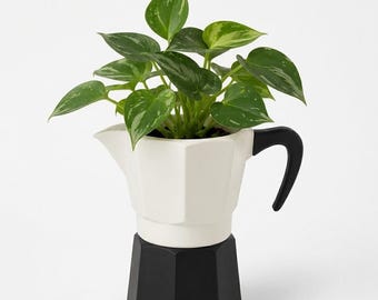 Moderner Kaffeetopf Übertopf | Minimalistische Wohnkultur