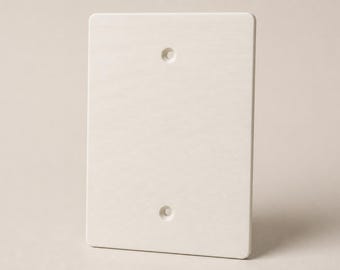 MutePlate | Blank Wall Cover for Intercom Opening
