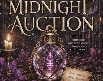 The Midnight Auction by Jennie Wren Foster | Romantasy Fantasy Romance Ebook | Fated Bond Slow Burn Closed Door | EPUB Download