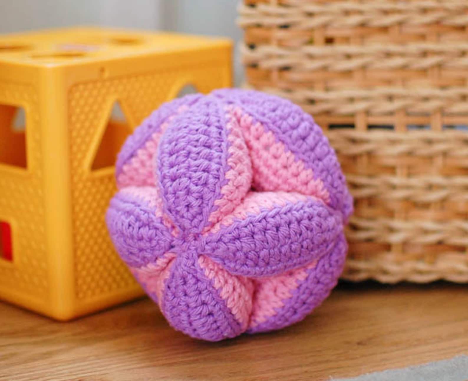 Crochet Pattern Baby Clutch Ball Toy makes a Great Baby Gift Instant Download PDF Etsy