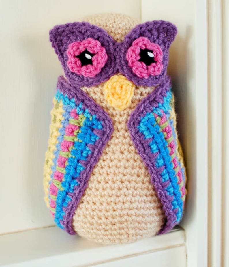 Owl Crochet Pattern - Immediate PDF Download image 2