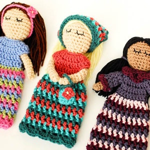 Crochet Pattern - Customizable Doll With Lots of Extras - Instant Download  PDF