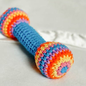 Crochet Pattern Baby Rattle/Clutch Toy also makes a great pet toy Instant Download PDF image 4