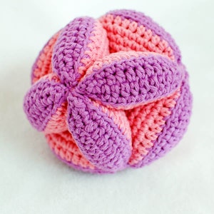 Crochet Pattern Baby Clutch Ball Toy makes a great baby gift Instant Download PDF image 5