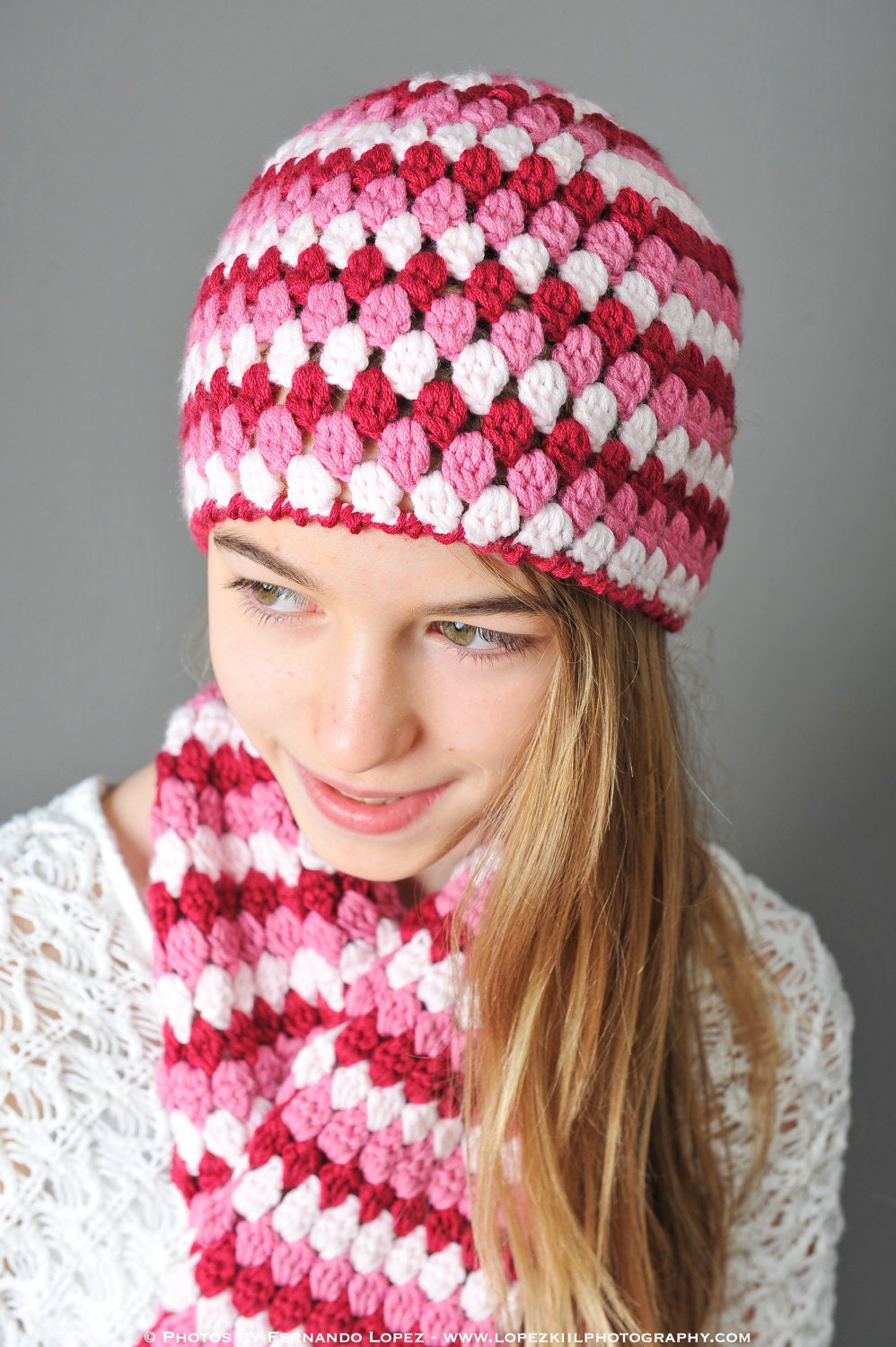 38 Matching Crochet Pattern Sets for Your Next Project 17 Crochet Pattern Mod Hat & Scarf Set (3 sizes: toddler