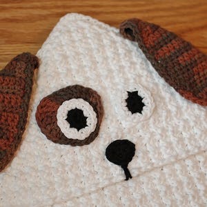 Crochet Hooded Towels Patterns All Animals Package image 2