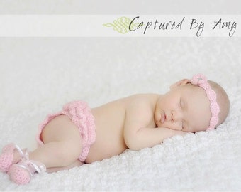 Crochet Pattern - Ballerina Photo Newborn Prop - Immediate PDF Download