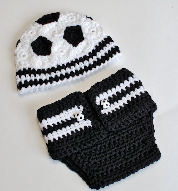 crochet soccer hat