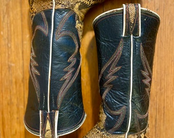 Vtg Jim Hicks Cowboy Boots