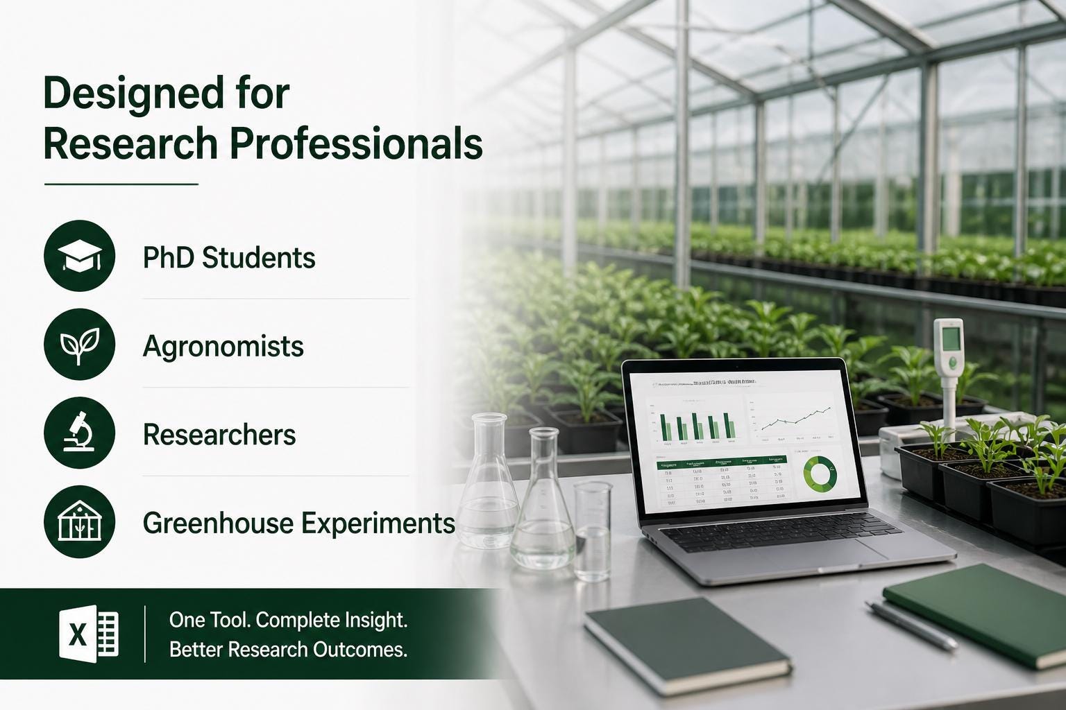 Experiment Tracking Excel Template for Irrigation & ET | Agricultural ...