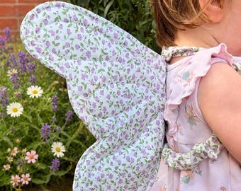Lilac Fairy Wings | Children’s Costume Wings | Handmade UK