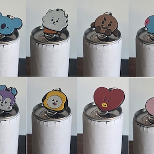 BTS Inspired Tabby Snappy / Soda Can Opener and Cover