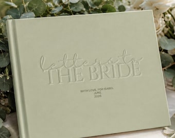Livre souvenir de mariée personnalisé, album souvenir douche nuptiale, album cadeau de mariage personnalisé