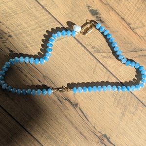 Cloud Nine | Hand Beaded Gemstone Necklace | Everyday Gift for Her