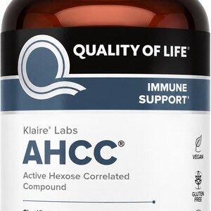 Cápsulas de extracto de hongos AHCC para mejorar la calidad de vida / Suplemento dietético para el sistema inmunitario