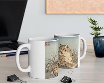 Mug Ukiyo-e Puma Grass