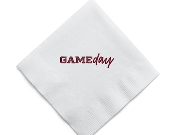 Gameday MSU Cocktail Napkins