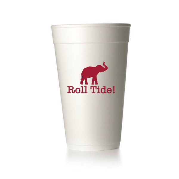 Roll Tide Elephant Cups