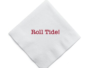 Roll Tide! Cocktail Napkins