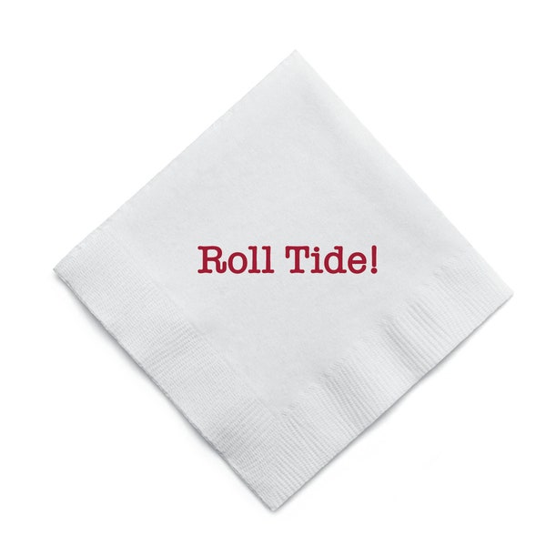 Roll Tide! Cocktail Napkins